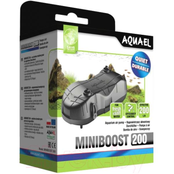 Компрессор для аквариума Aquael Miniboost 200 / 121305