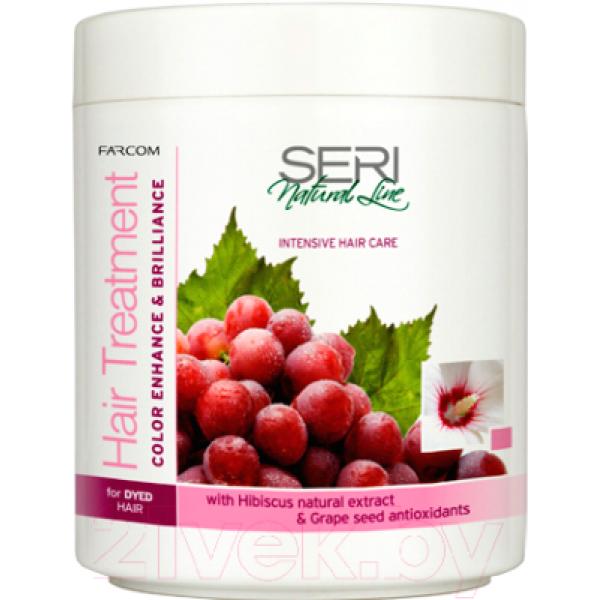 Маска для волос Farcom Professional Seri Natural Line восстановление цвета и блеск