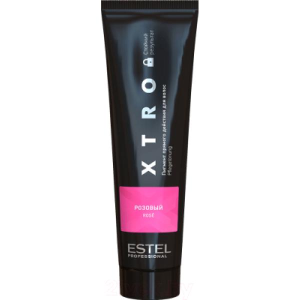 Крем-краска для волос Estel Xtro Black пигмент прямого действия розовый